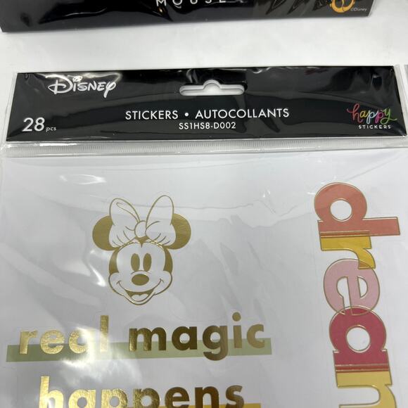 The Happy Planner Lot of 4 MAMBI Stickers Companion Accessories Disney NEW RARE - Picture 4 of 11